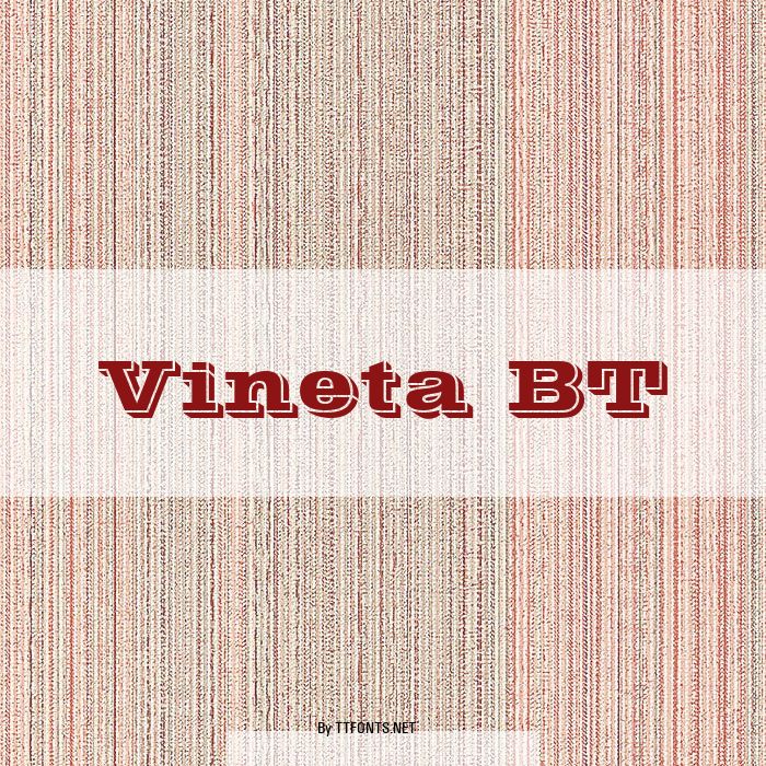 Vineta BT example